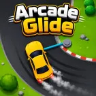 Forget the usual ways of playing floating games! In Arcade Glide, you can now perform cool drifts by swinging your car around corners instead of steering it like you would usually.