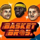 Basket Bros is a top basketball game developed by Blue Wizard Digital. Play and become a pro basketball player. Get the ball, perform awesome dunks, and score points! With multiple game modes to choose from and many customizations, it will definitely bring you the street basketball experience.