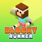 Blocky Runner is an endless runner game in which players control cartoon blocky-style athletes and sprint through an obstacle course. The purpose is to run as far as possible while avoiding obstacles.