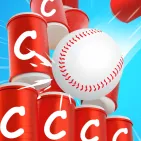 Hit Knock Down is a fun game where you use baseballs to knock down cans and other things. Simply said, using the few ball at hand, knock down as many objects as you can.