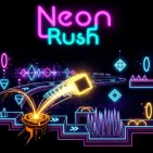 Neon Rush is a rhythm-based 2D platformer that is distinguished by its breathtaking neon graphics and challenging obstacles that move in tandem with the beat. While absorbing upbeat techno rhythms