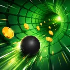 To get the ball through the dangerous, obstacle-filled tube and stay alive as long as possible, you need to think and act quickly and with great accuracy. If your ball hits something along the way, the run is over right away. Are you ready to start Rotate Rush? 