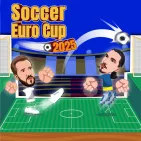 Show other teams that you are the best one-person squad by defeating them in the Soccer Euro Cup 2025. You can compete with a friend or the computer. This game features two modes. In the two-player mode, you can play either alone or with a buddy.
