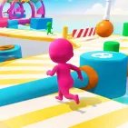Try out Stumble Race and join the exciting races that are based on parkour! You have to be very quick on your feet and have perfect timing to help your stickman runner get to the finish line.