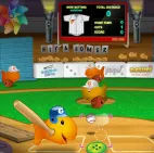 In the entertaining cartoon baseball game known as Super Slugger Baseball, you take on the role of a fish baseball player and compete against a fish baseball team that is competing against you.